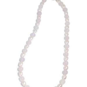 Colar Mar - com Pérolas e Quarto Rosa