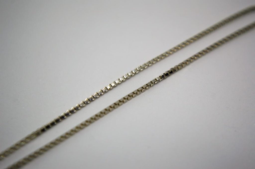 Cordão Veneziano em Prata de Lei