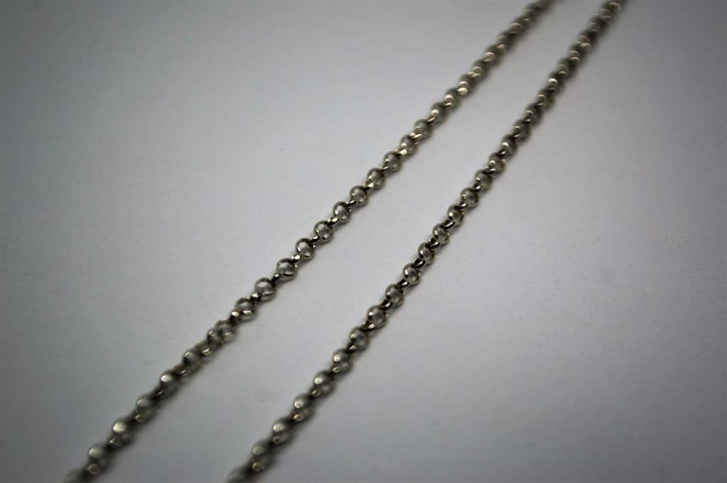 Cordão Elo Português em Prata de Lei