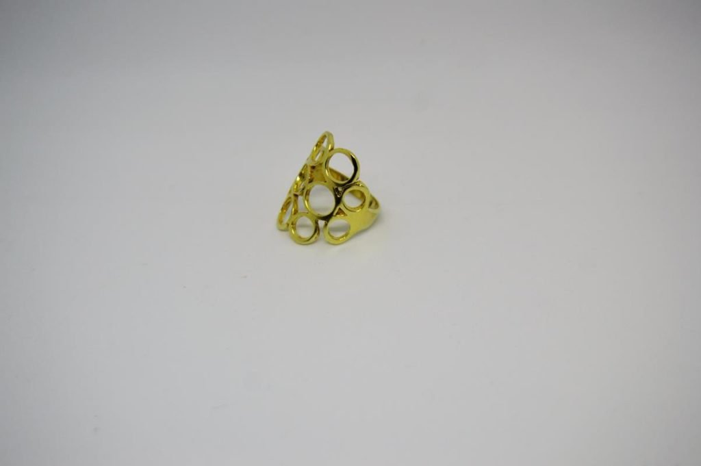 Anel Círculos em ouro 18 K