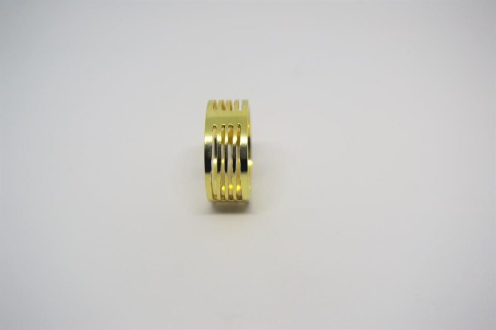 Anel Segmento em Ouro 18 K