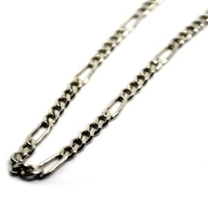 Cordão 5 x 1 em Prata de Lei