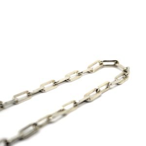 Cordão Cartier em Prata de Lei