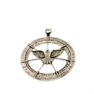 Pingente Espírito Santo em Prata de Lei