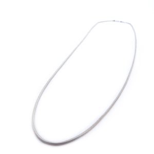 Cordão Rabo de Rato em Prata de Lei