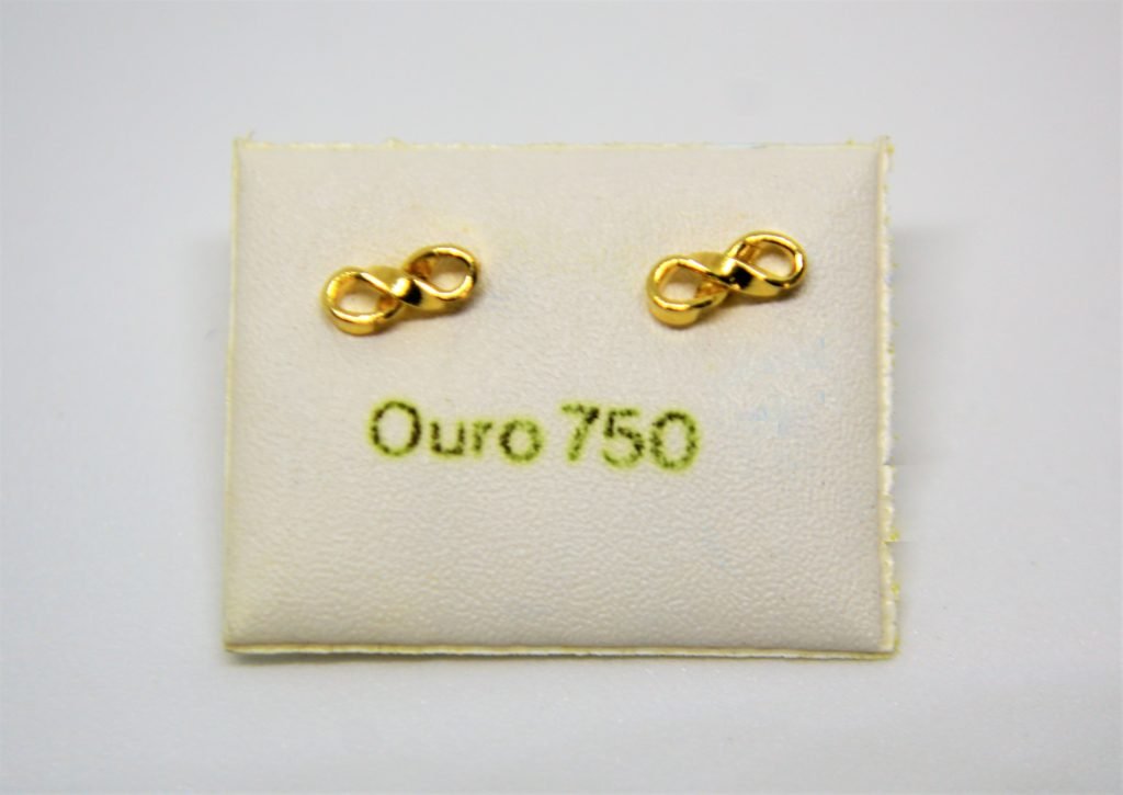 Brinco Infinito Ouro 18K