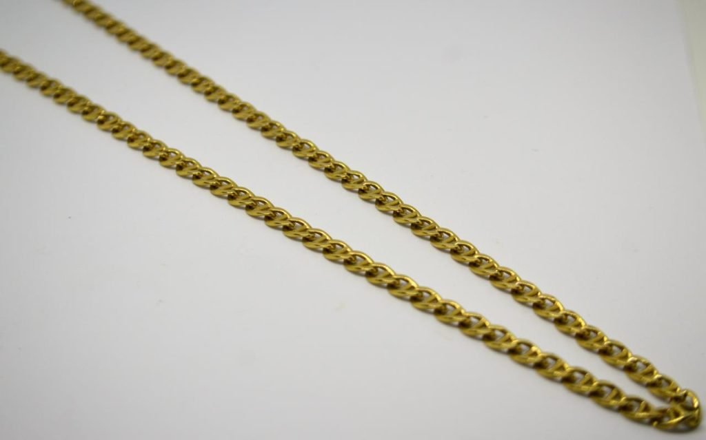 Cordão Elo Estilo Gucci