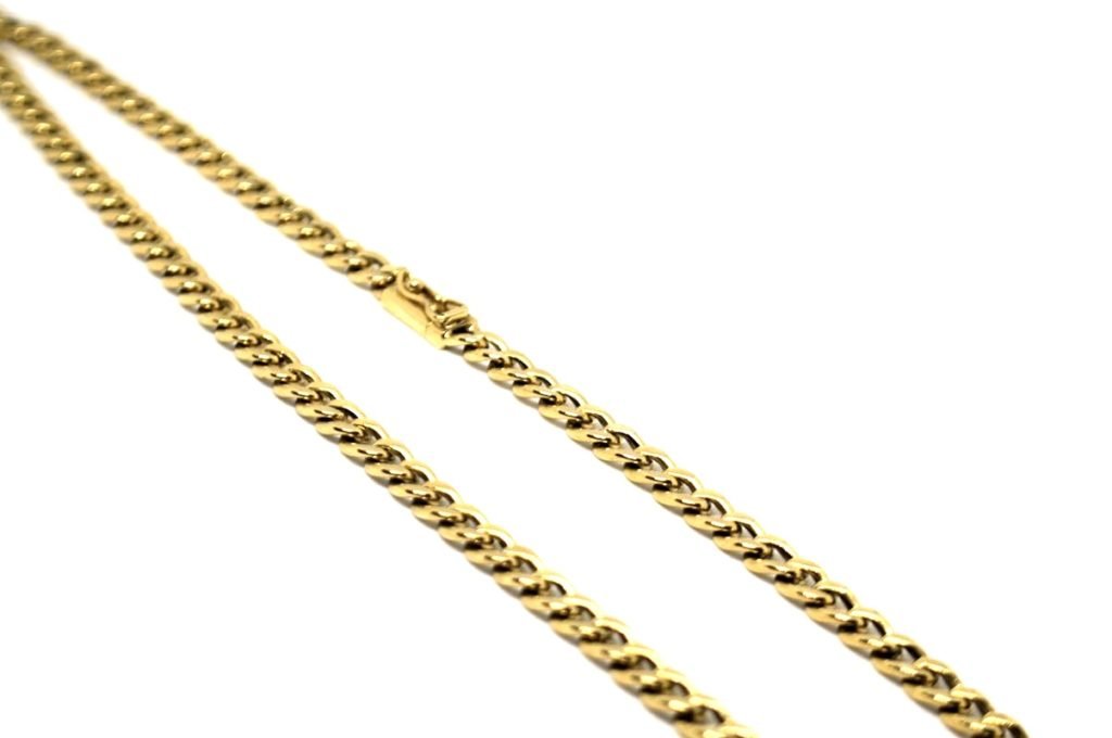 Cordão Groumet ou Grumet em ouro 18 K