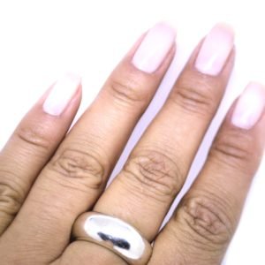 Aliança Prim em prata de lei