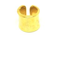 Anel Bateado em Ouro 18 K